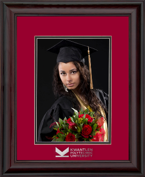 KPU large wood photo frame for 8x10 grad-photo